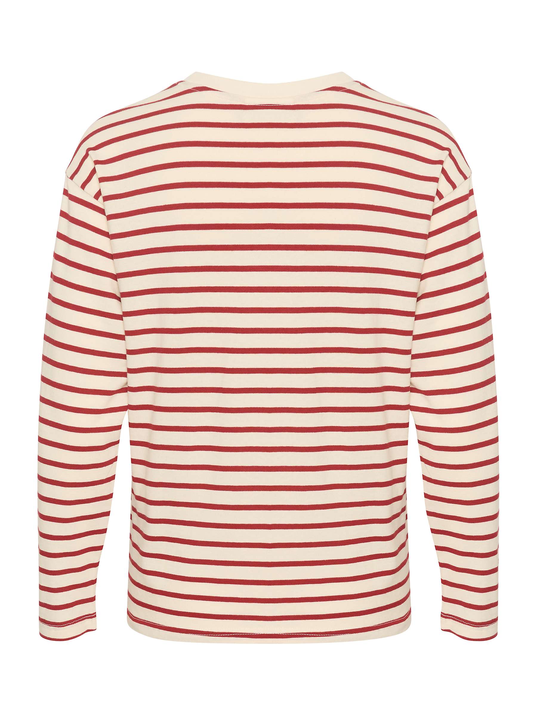 Buy KAFFE Winny Stripe Jersey Top Online at johnlewis.com