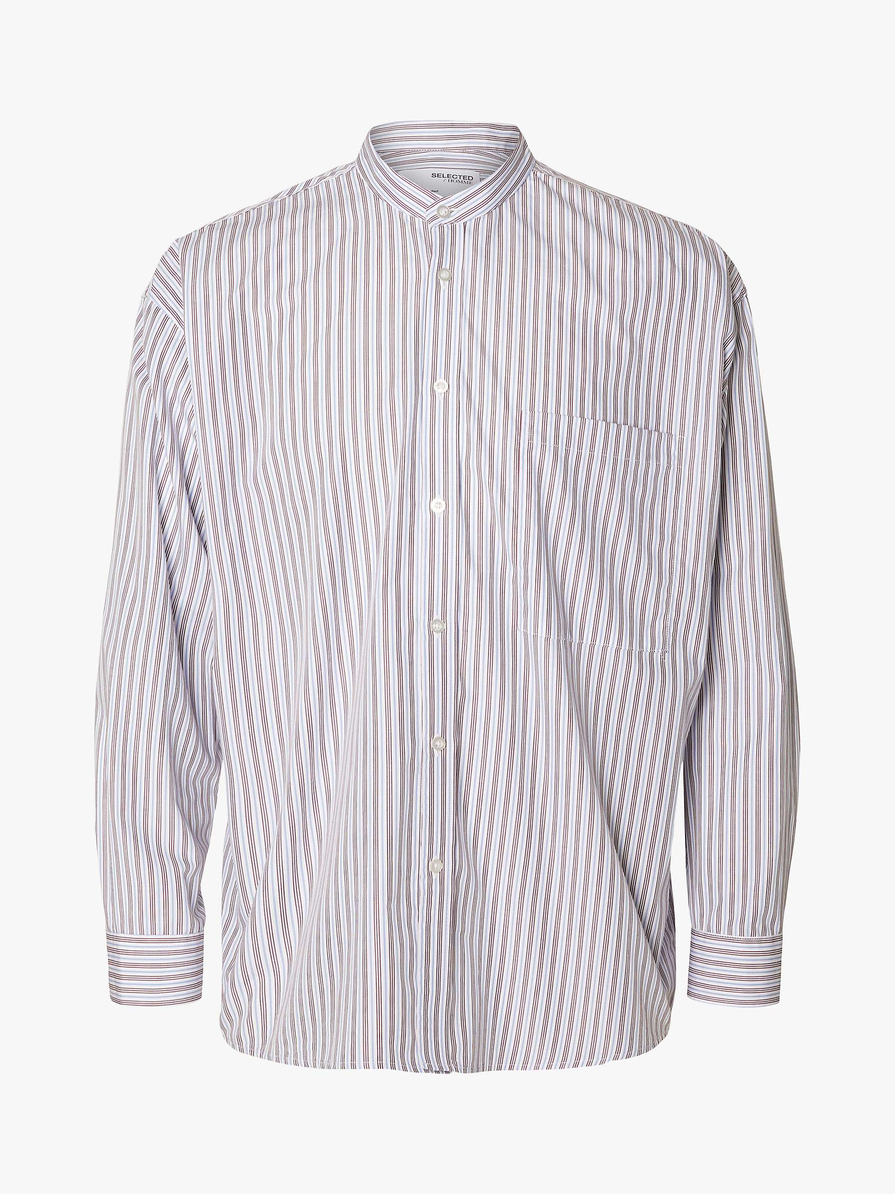 Buy SELECTED HOMME Stripe Formal Long Sleeve Shirt Online at johnlewis.com