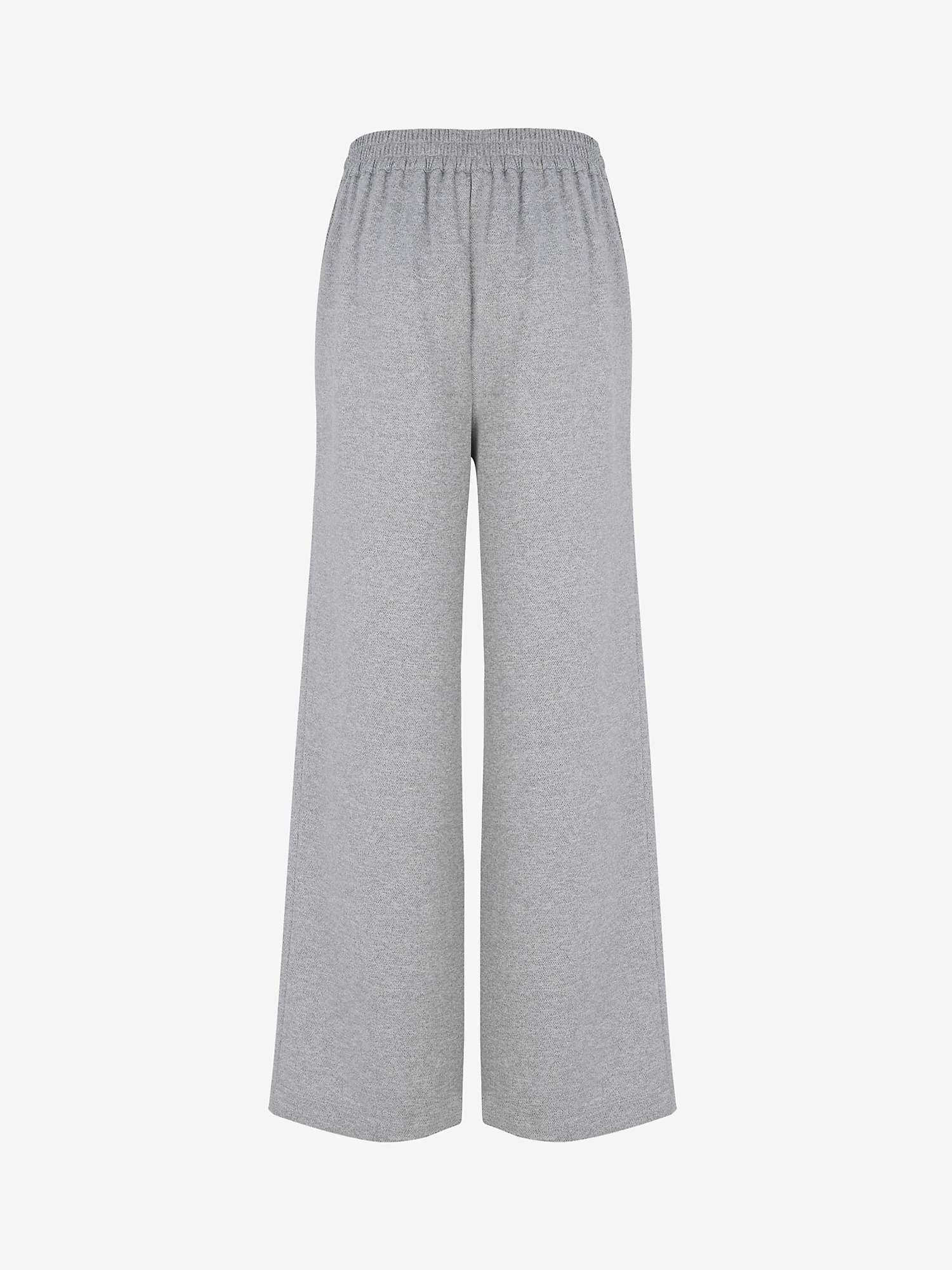 Buy Mint Velvet Wide Leg Trousers, Light Grey Online at johnlewis.com