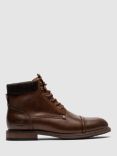 Rodd & Gunn Dobson Leather Cold Climate Military Boots, Amaretto