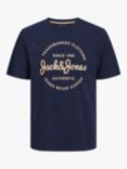 Jack & Jones Kids' Forest Logo T-Shirt & Jogger Shorts Set, Navy, Navy