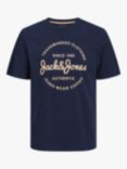 Jack & Jones Kids' Forest Logo T-Shirt & Jogger Shorts Set, Navy