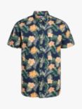 Jack & Jones Kids' Chill Floral Print Short Sleeve Shirt
