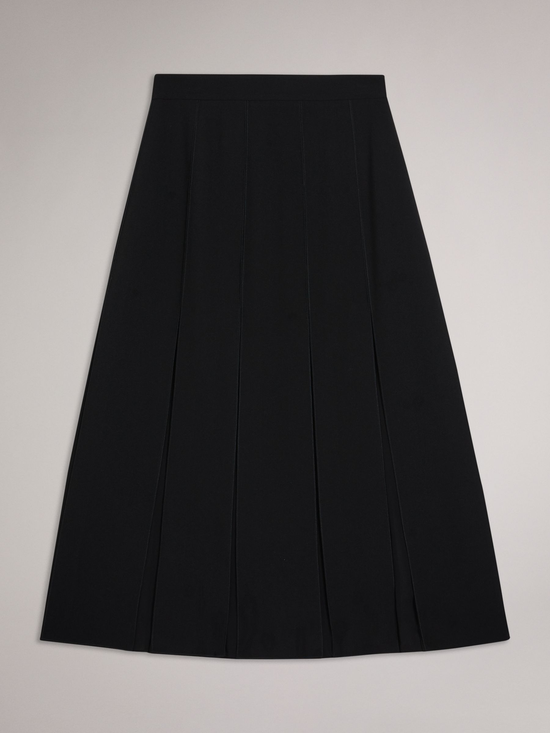 Ted Baker Addelia Midi Skirt, Black, 8