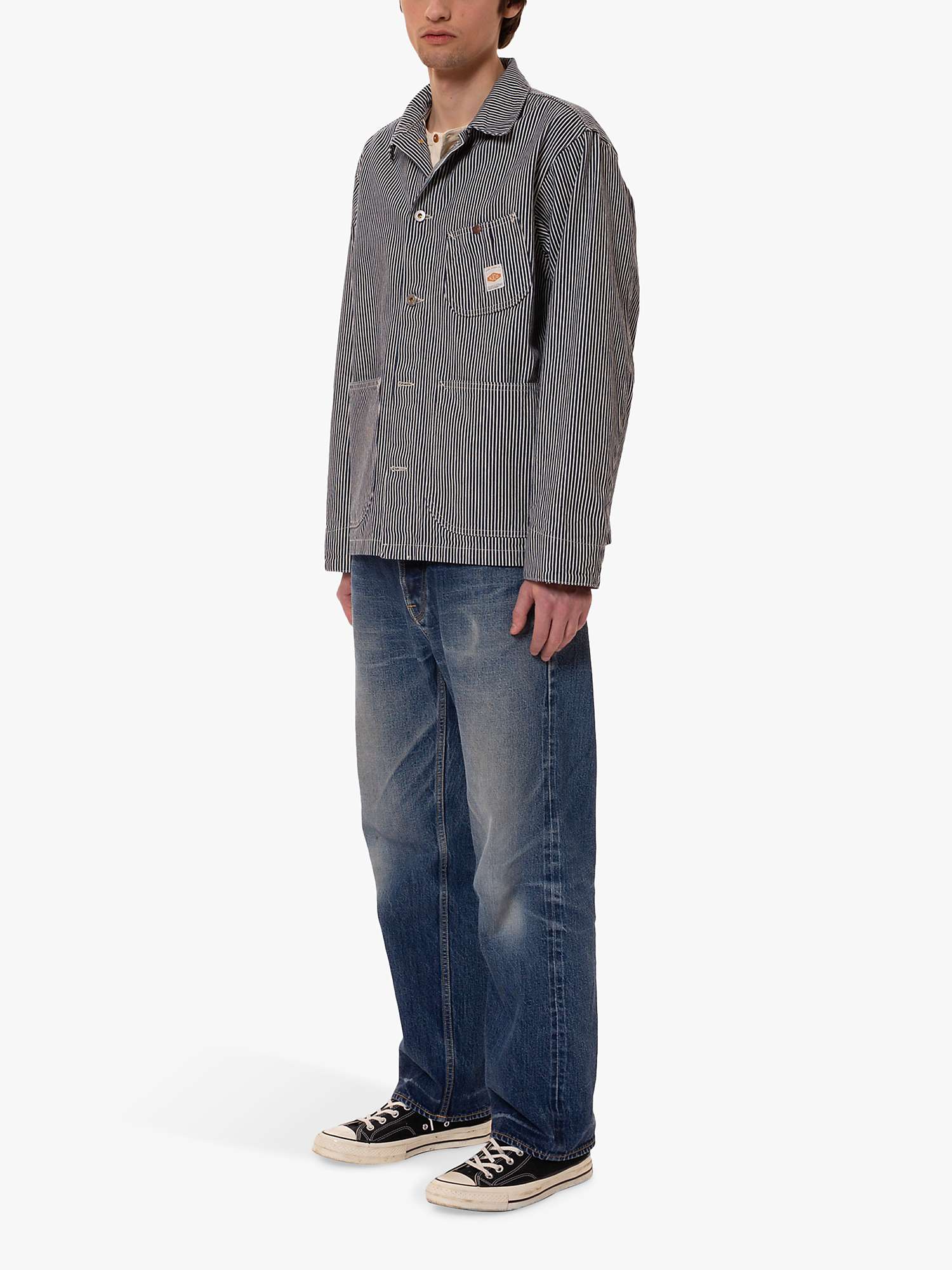 Buy Nudie Jeans Howie Chore Jacket, Multi Online at johnlewis.com