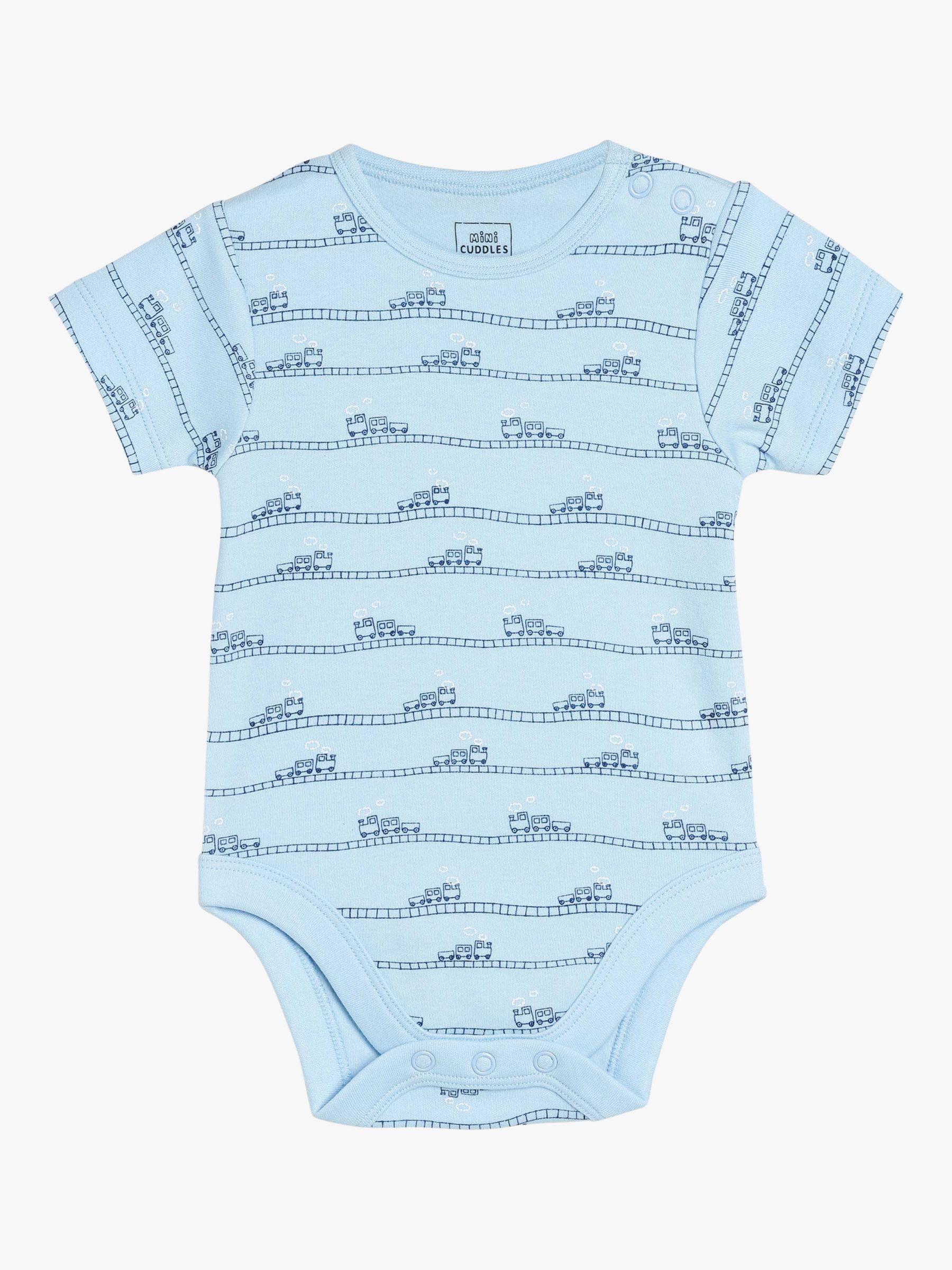 Mini Cuddles Baby Planes, Trains & Automobile Graphic Bodysuits, Pack ...