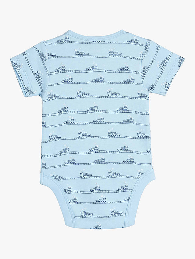 Mini Cuddles Baby Planes, Trains & Automobile Graphic Bodysuits, Pack of 3, Multi