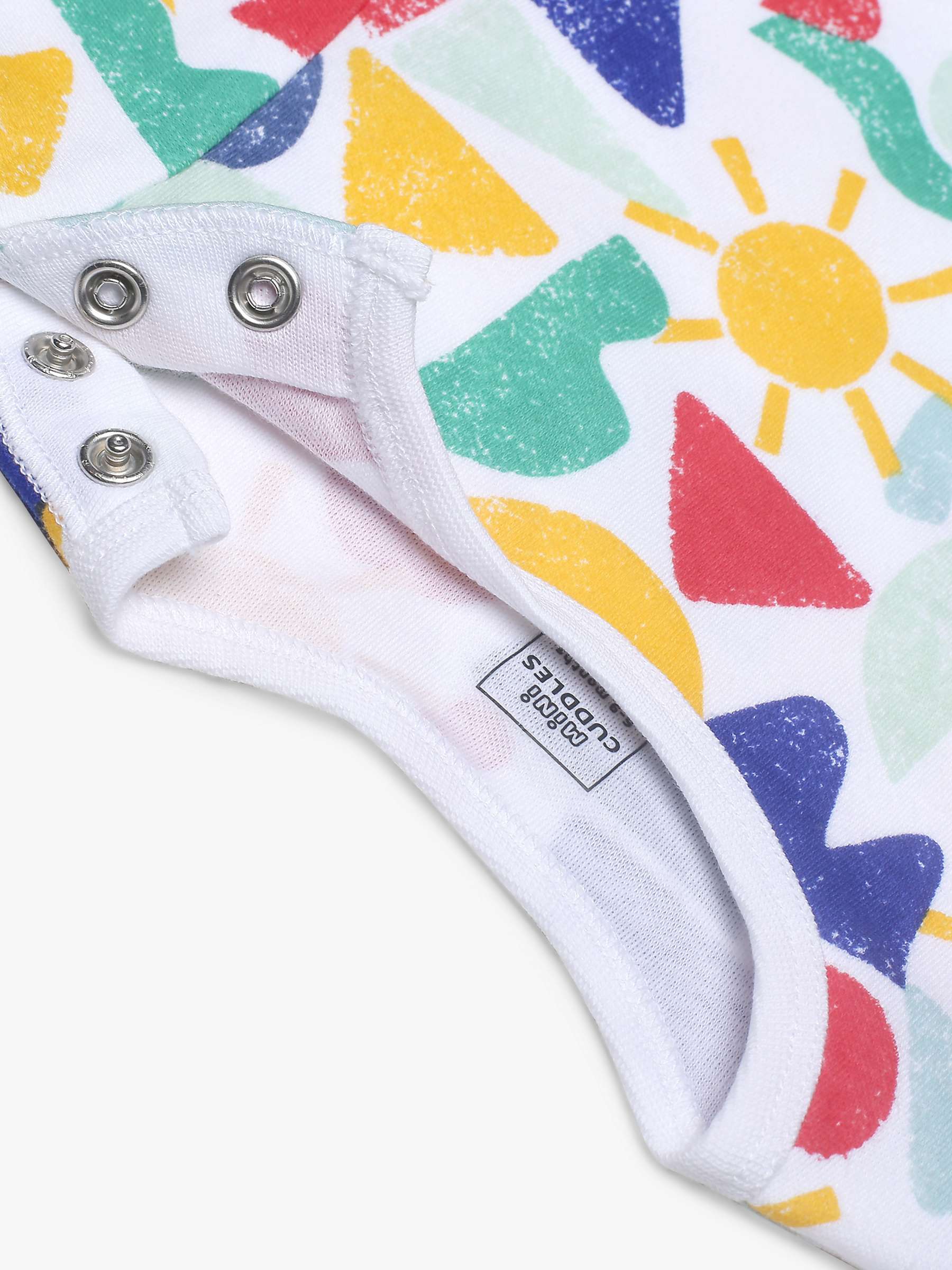 Buy Mini Cuddles Baby Nautical Stripe & Coastal Graphic Top, Bodysuit & Leggings Set, Pack of 4, White/Multi Online at johnlewis.com