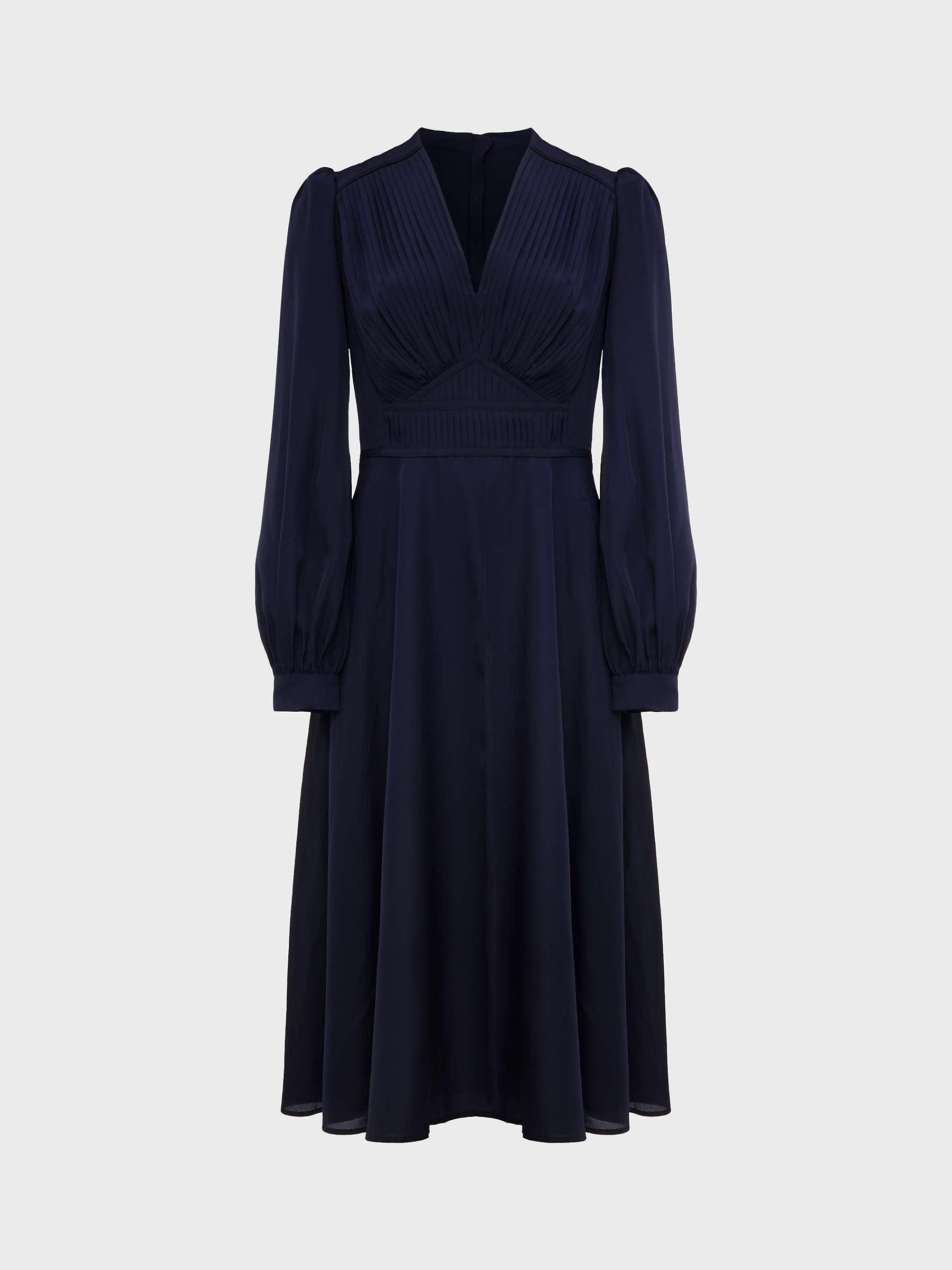 Buy Hobbs Arianna Midi Dress, Midnight Navy Online at johnlewis.com