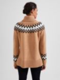 Hobbs Aleena Wool Blend Jumper, Camel Ivory