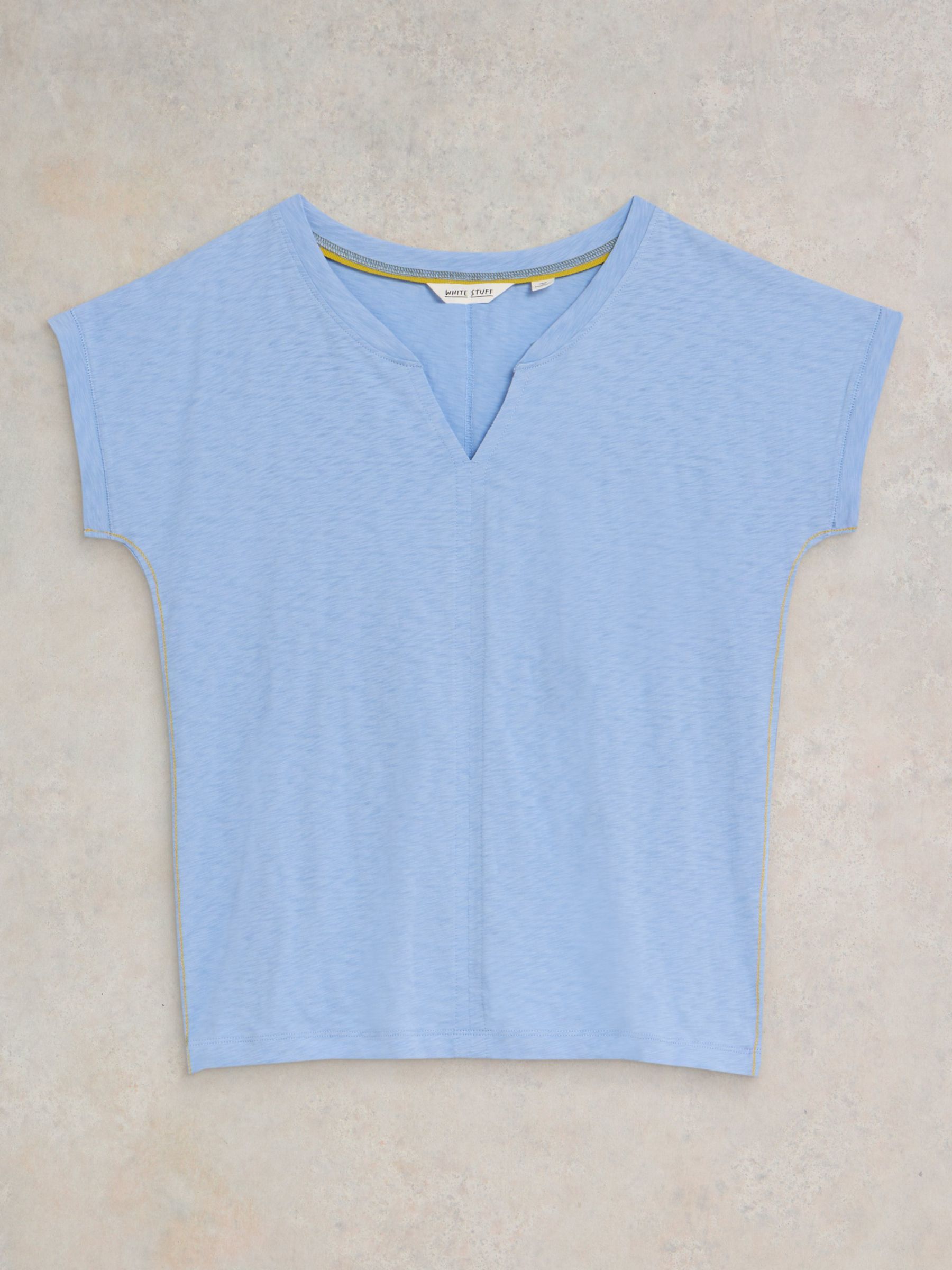 Buy White Stuff Nelly Notch Neck T-Shirt Online at johnlewis.com