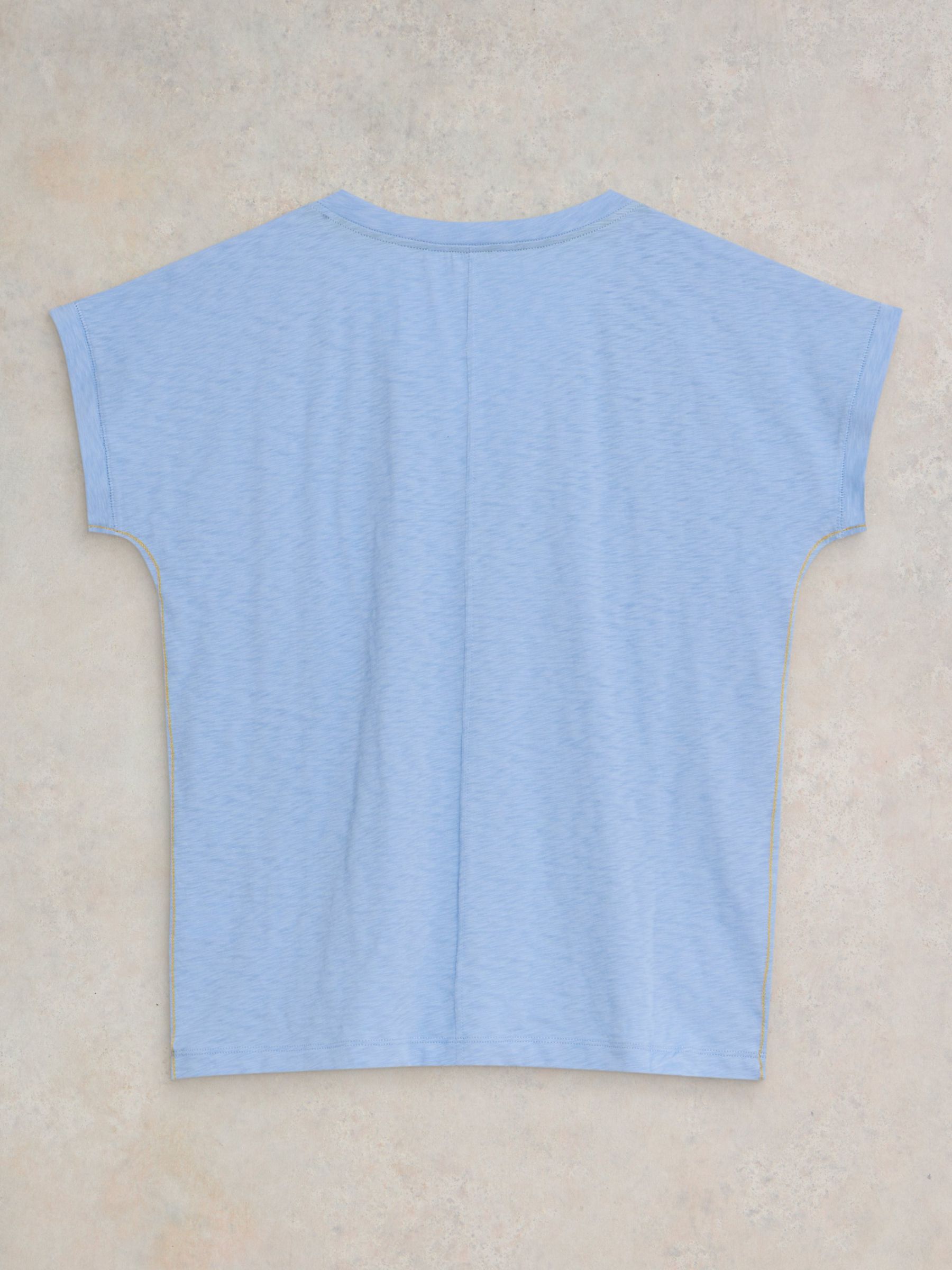 Buy White Stuff Nelly Notch Neck T-Shirt Online at johnlewis.com