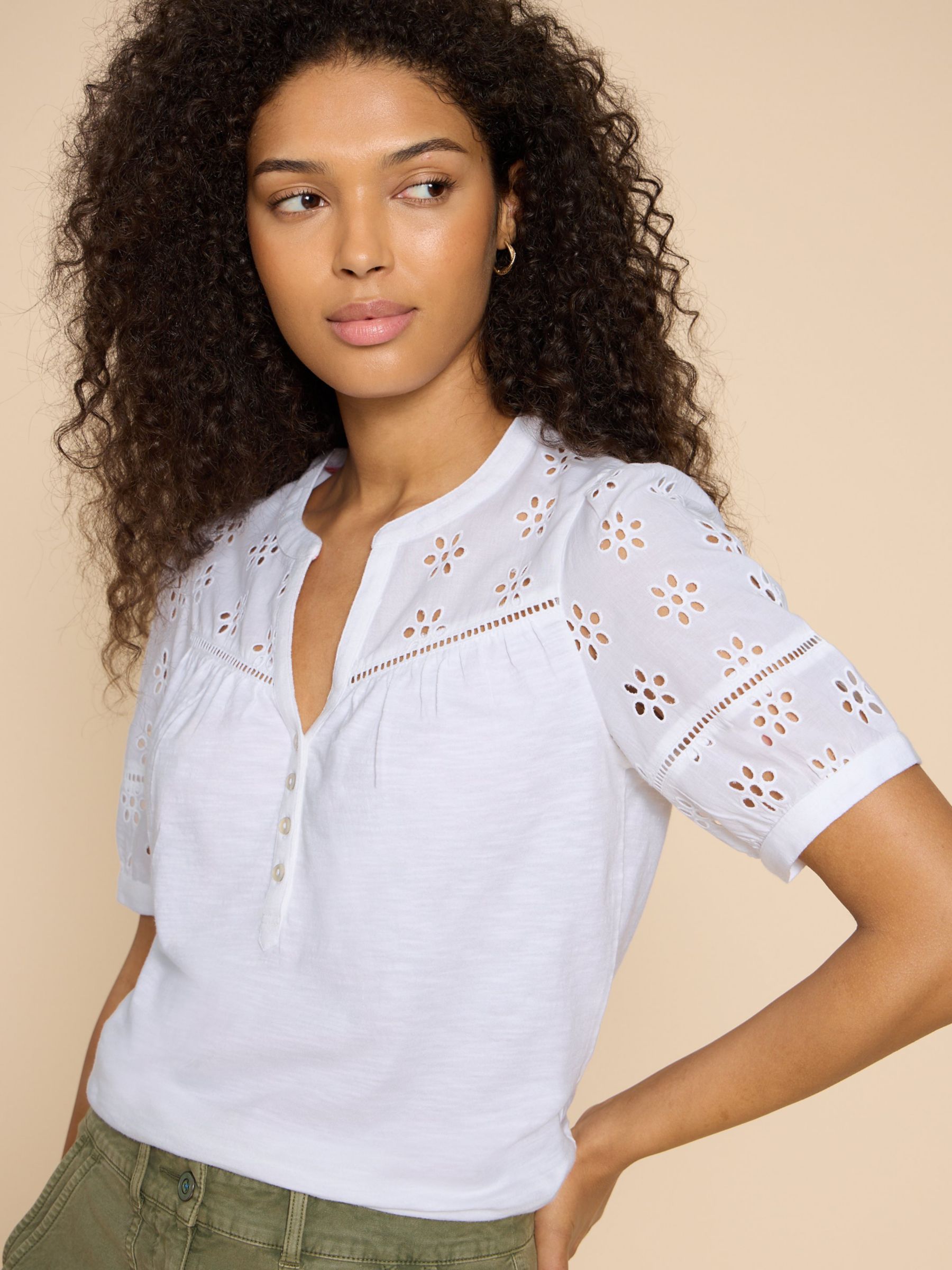 Women's Embroidered Shirts & Tops