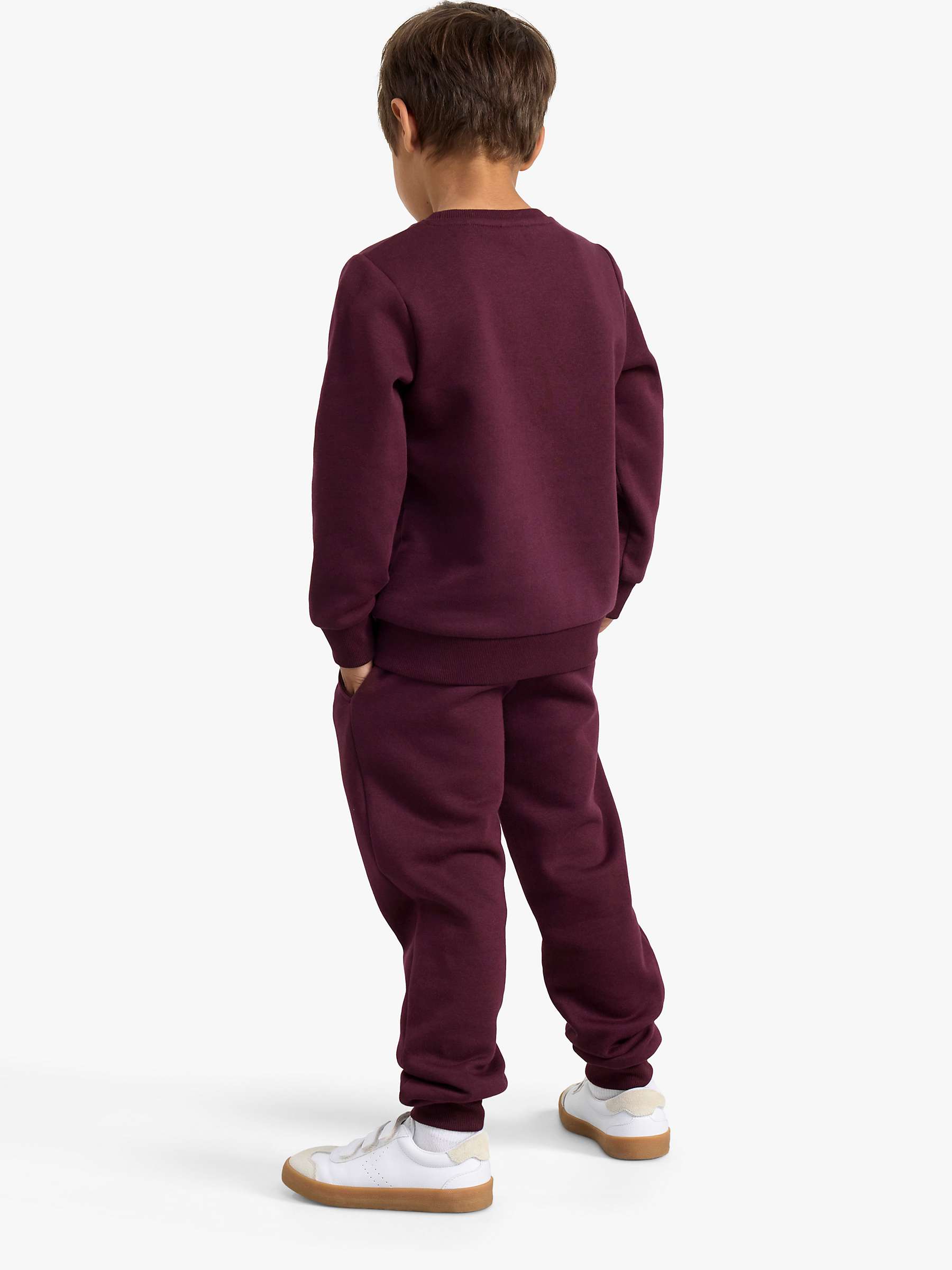 Buy Lindex Kids' Soft Basic Organic Cotton Blend Sweatshirt Online at johnlewis.com