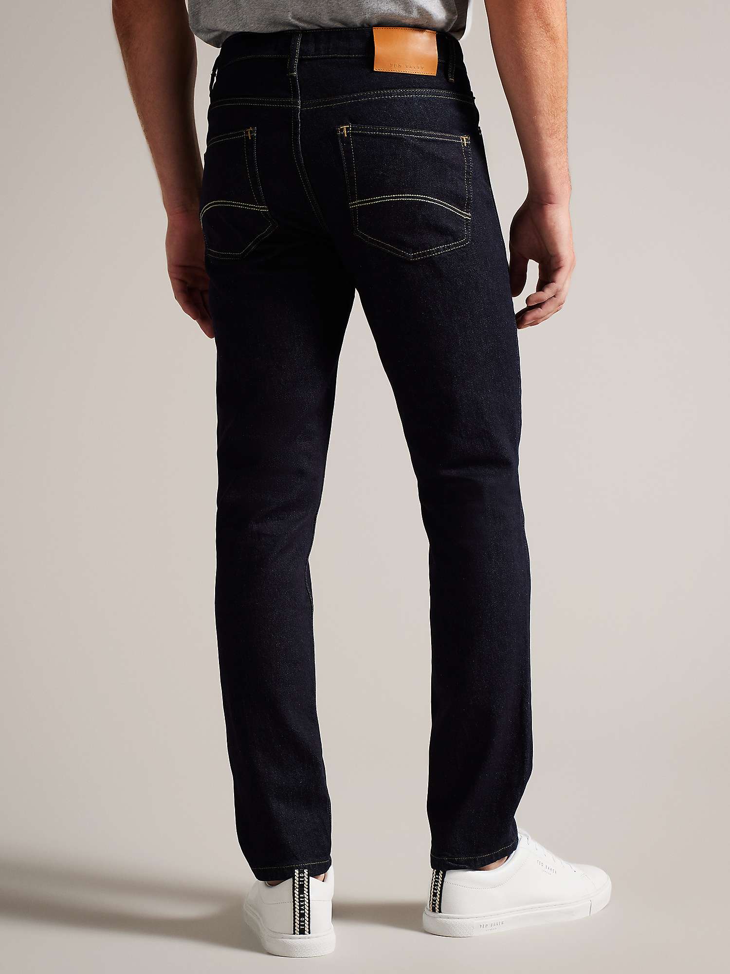 Buy Ted Baker Elvvis Slim Fit Stretch Jeans Online at johnlewis.com