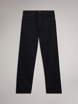 Ted Baker Joeyy Straight Fit Stretch Jeans, Dark Blue