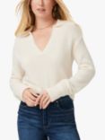 PAIGE Maxie Cashmere Jumper, Ivory, Ivory