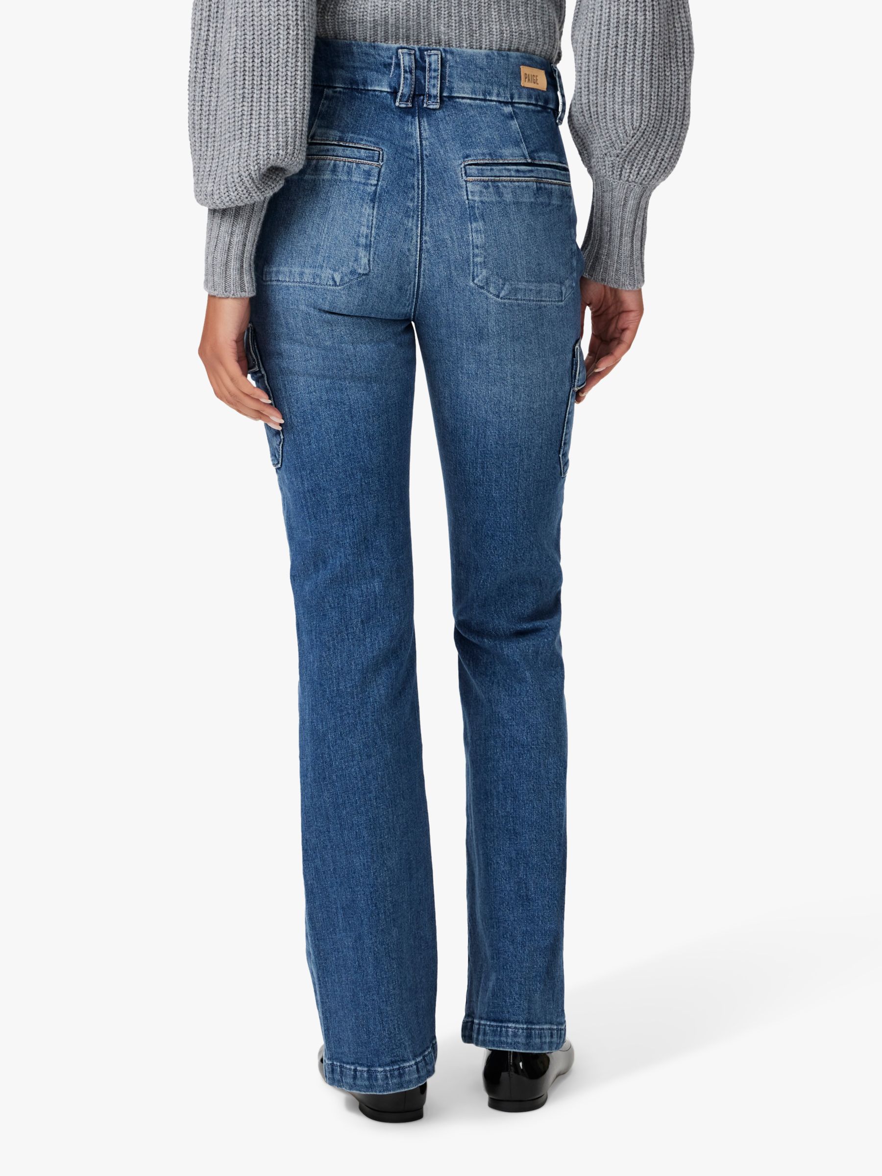 PAIGE Dion Cargo Pocket Jeans, Concerto at John Lewis & Partners