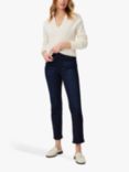 PAIGE Cindy High Rise Straight Leg Ankle Jeans, Sussex