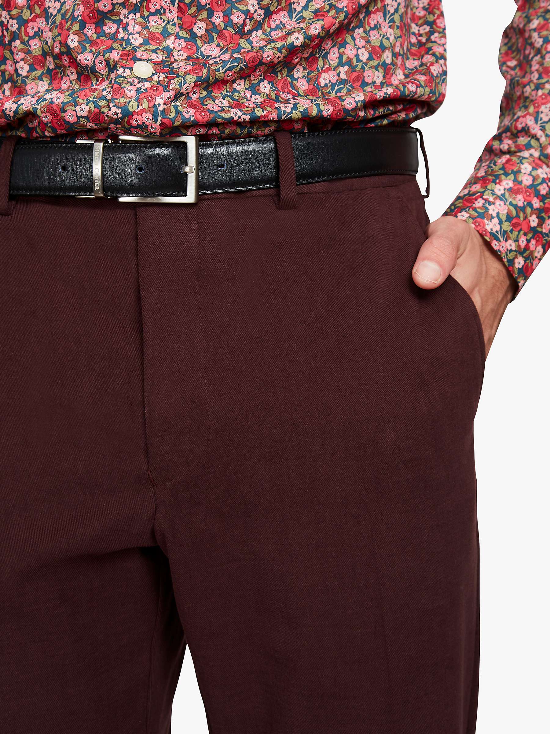 Buy Simon Carter Brushed Cotton Trousers Online at johnlewis.com
