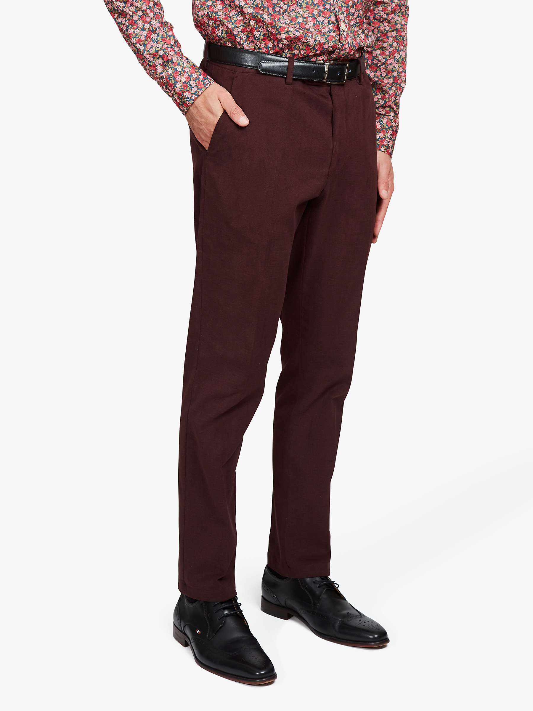 Buy Simon Carter Brushed Cotton Trousers Online at johnlewis.com