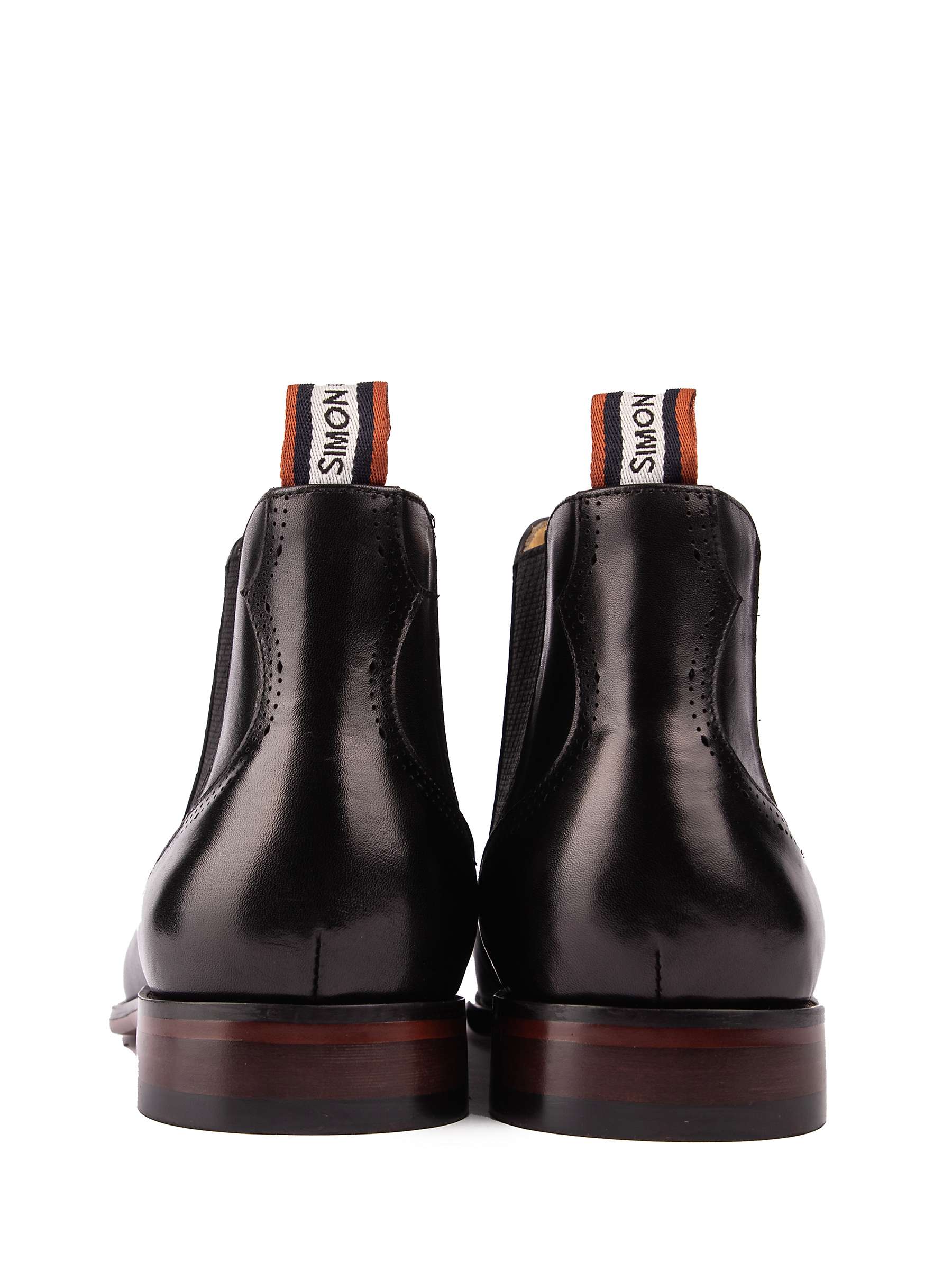 Buy Simon Carter Astrex Leather Chelsea Boots Online at johnlewis.com