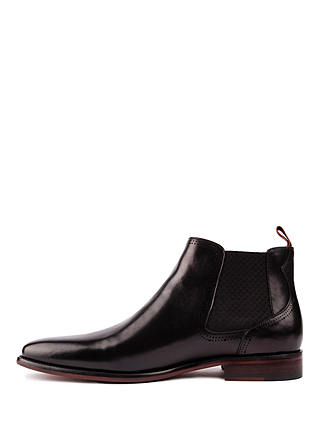 Simon Carter Astrex Leather Chelsea Boots, Black
