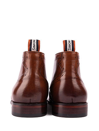 Simon Carter Hop Leather Chukka Boots, Tan