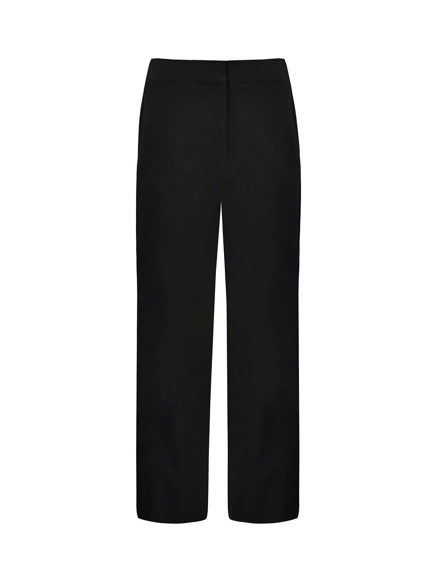 Buy Live Unlimited Curve Jersey Bootcut Trousers, Black Online at johnlewis.com