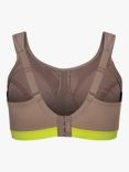 Shock Absorber Active D+ Sports Bra, Grey/Yellow