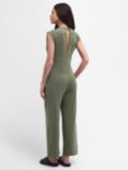 Barbour International Bluford Jumpsuit, Green Smoke