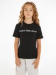 Calvin Klein Kids' Cotton Classic Logo Short Sleeve T-Shirt