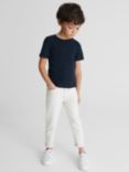 Reiss Kids' Bless Crew Neck T-Shirt, Navy