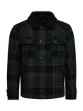 Superdry Merchant Wool Chore Coat, Green