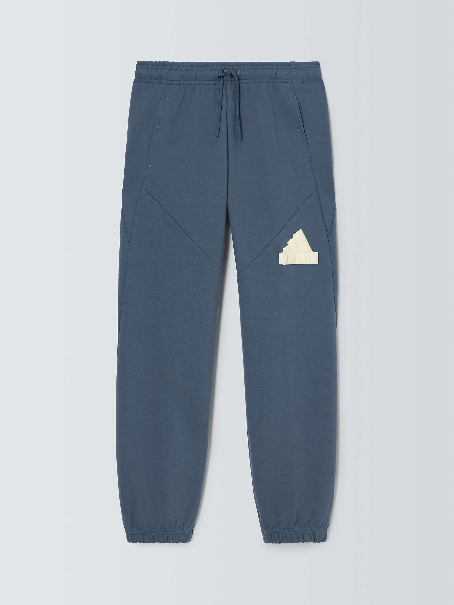 Buy adidas Kids' Future Icons Logo Joggers, Prloin/Ivory Online at johnlewis.com