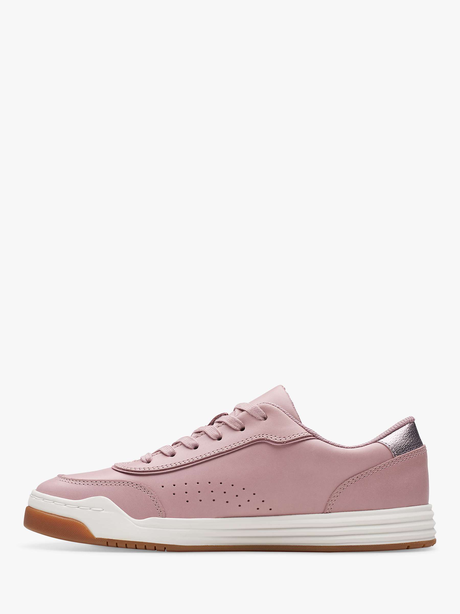 Buy Clarks Kids' Urban Solo Leather Lace Up Trainers Online at johnlewis.com