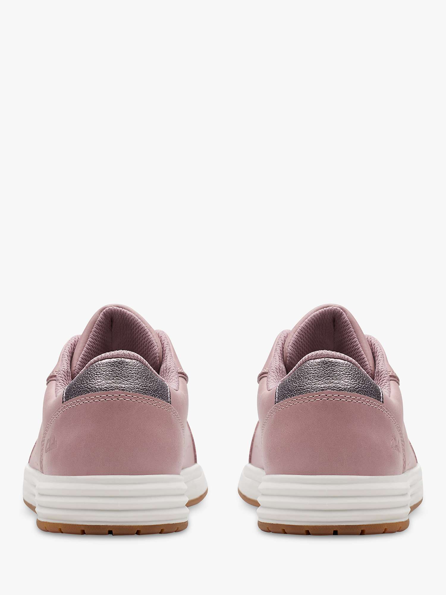 Buy Clarks Kids' Urban Solo Leather Lace Up Trainers Online at johnlewis.com