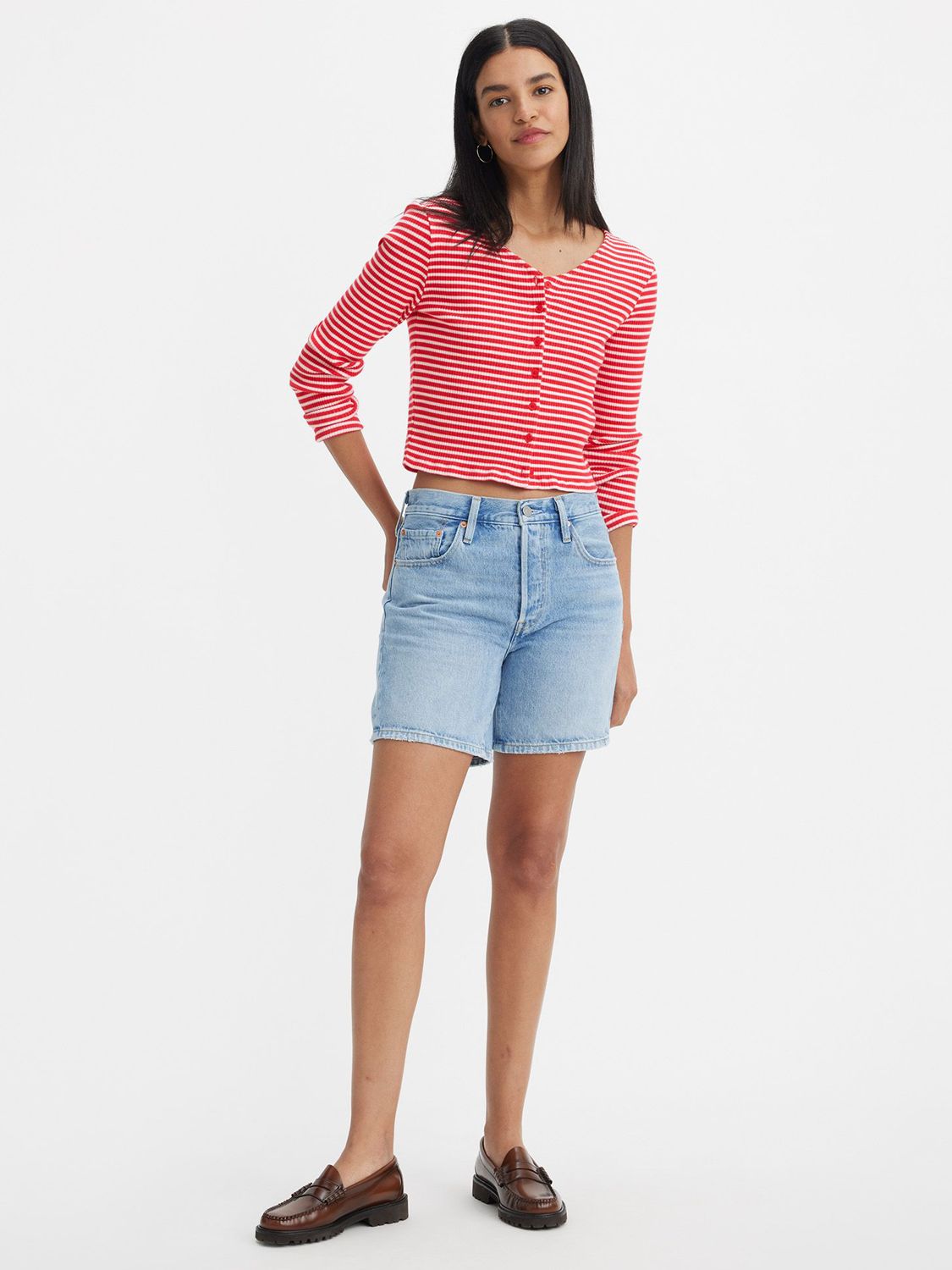 Levi's® Women's 501® Mid-Thigh Shorts - Pleased To Meet You