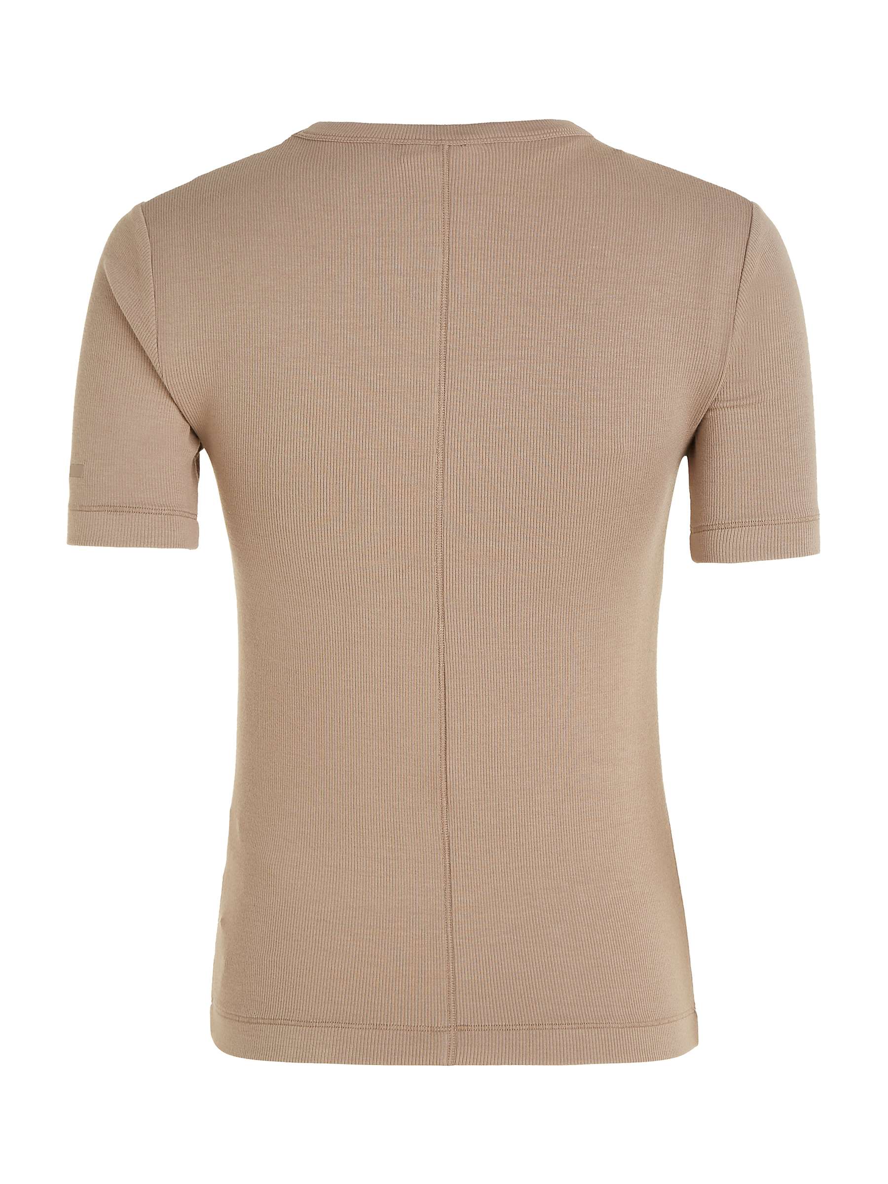 Buy Calvin Klein Modal Rib Short Sleeve T-Shirt Online at johnlewis.com