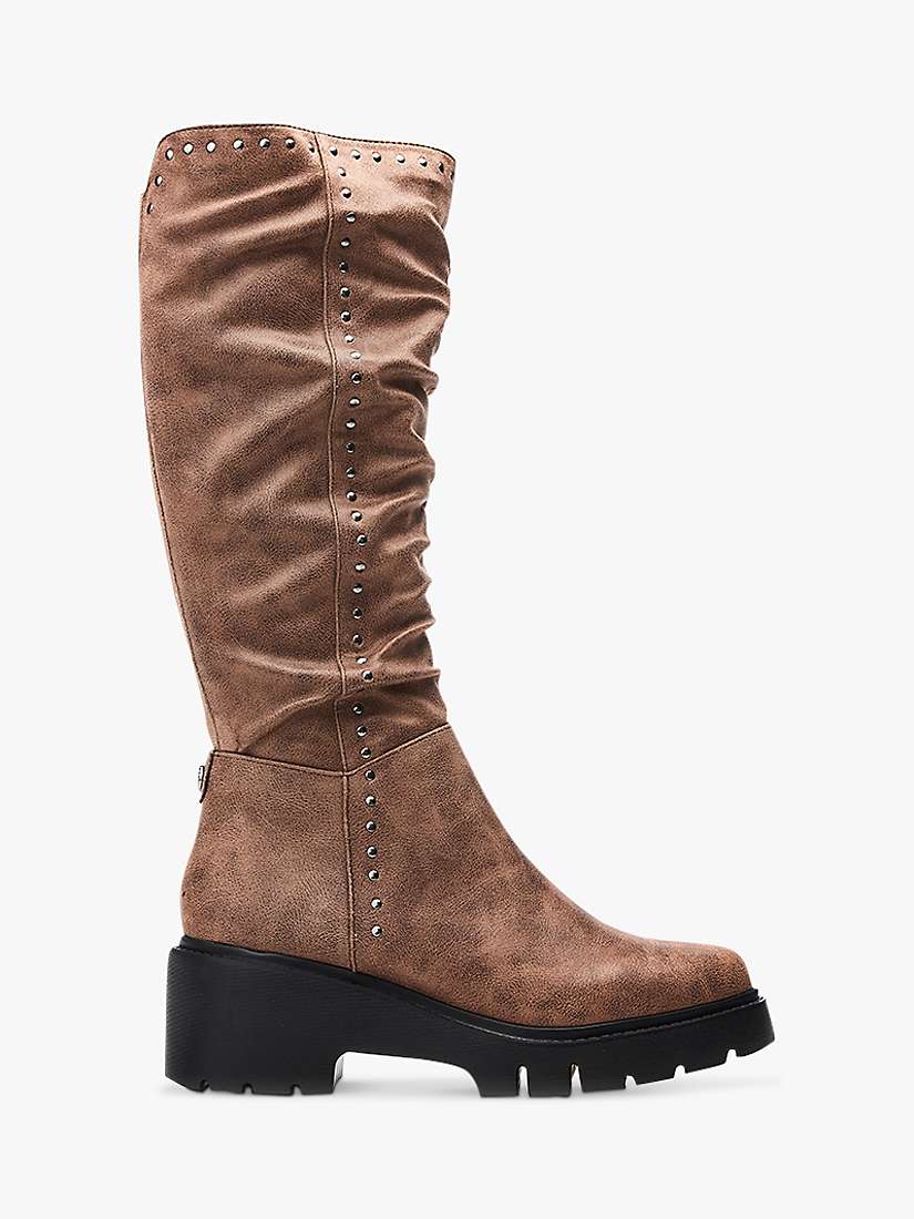 Buy Moda in Pelle Halsey Chunky Knee High Boots Online at johnlewis.com
