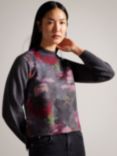 Ted Baker Daysiyy Floral Wool Jumper, Multi