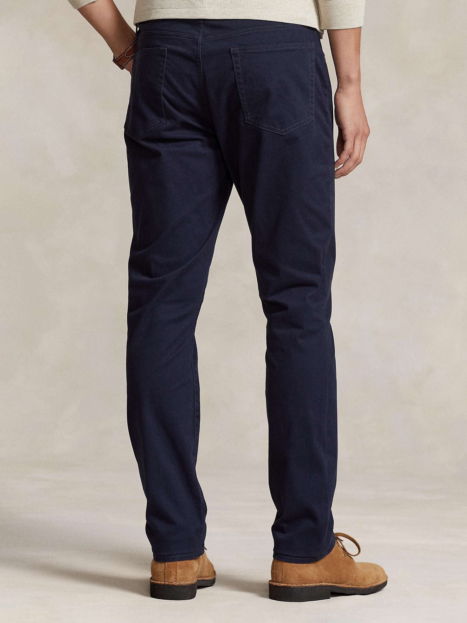 Buy Polo Ralph Lauren Sullivan 5 Pocket Trousers, Navy Online at johnlewis.com