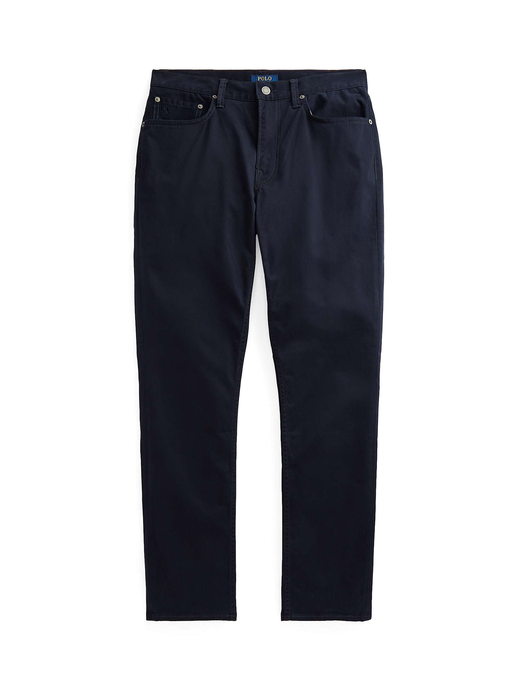 Polo Ralph Lauren Sullivan 5 Pocket Trousers, Navy at John Lewis & Partners