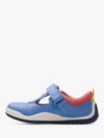 Clarks Kids' Noodle Bright T-Bar Shoes, Blue