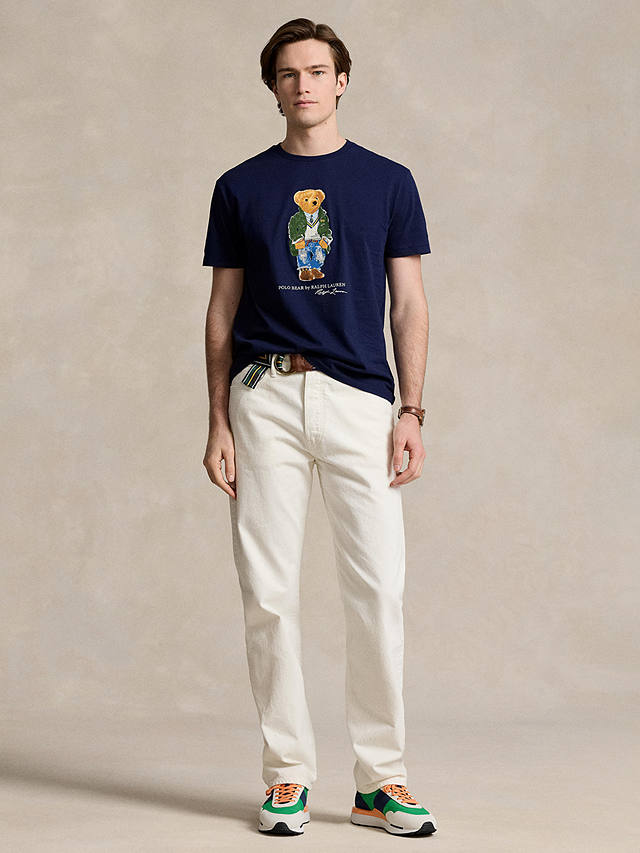 Ralph Lauren Classic Fit Polo Bear Jersey T-Shirt, Navy