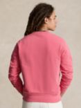Ralph Lauren Loopback Cotton Fleece Sweatshirt, Pale Red