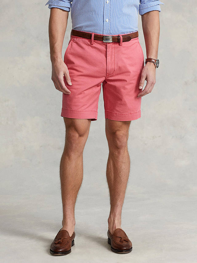 Ralph Lauren Stretch Straight Fit Chino Shorts, Nantucket Red