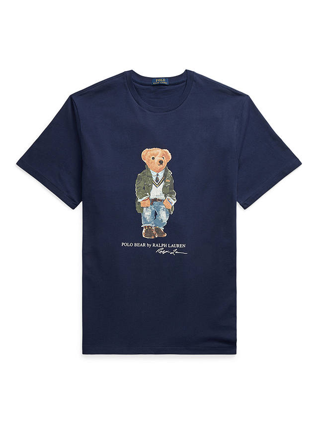 Polo Ralph Lauren Big & Tall Polo Bear Jersey T-Shirt, Navy