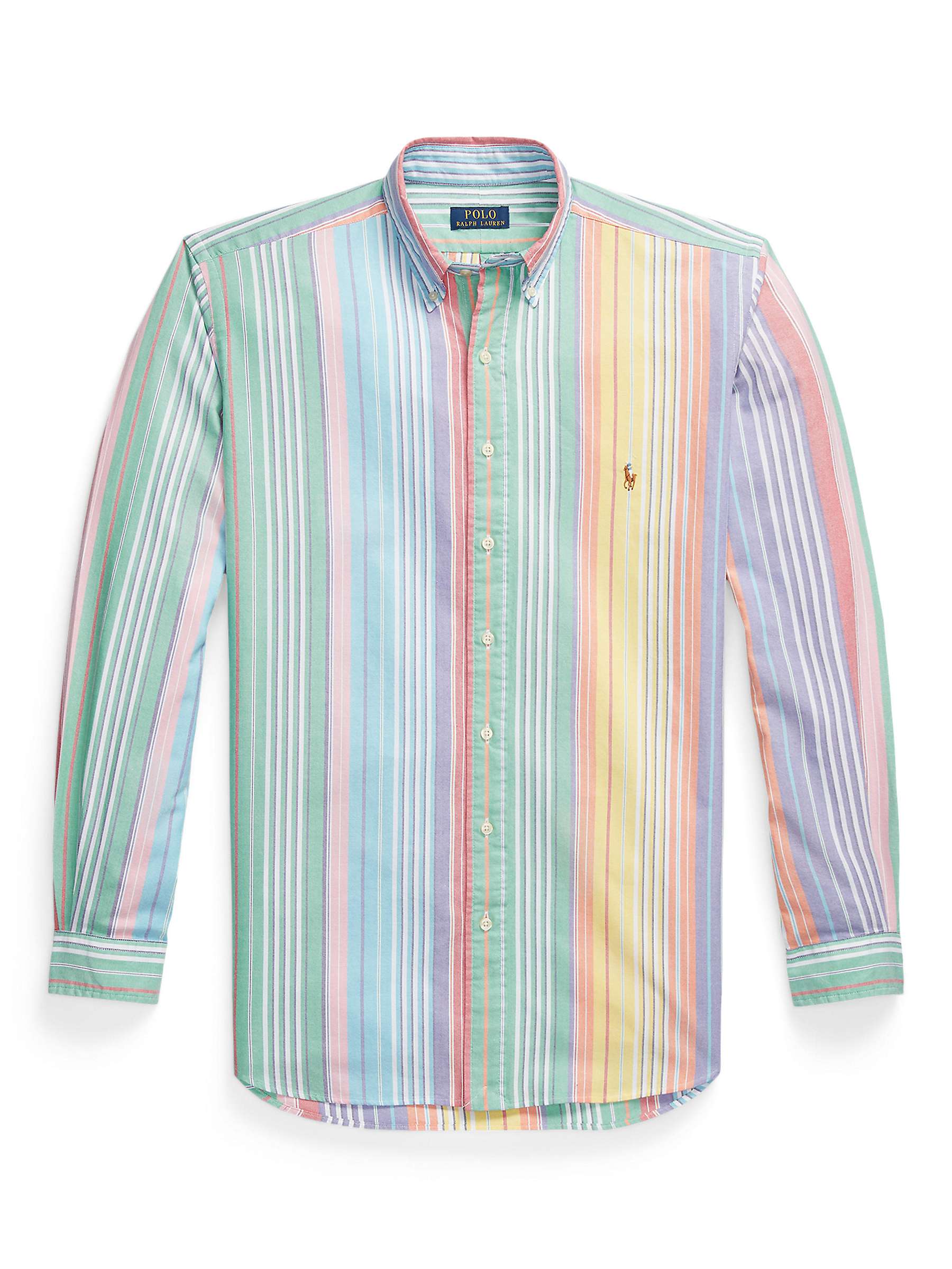 Buy Polo Ralph Lauren Big & Tall Striped Oxford Shirt, Multi Online at johnlewis.com