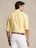 Polo Ralph Lauren Long Sleeve Custom Fit Oxford Shirt, Yellow Oxford